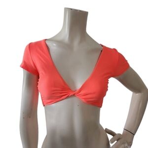 Wild Fable Bikini Top Womens XS Orange NEW